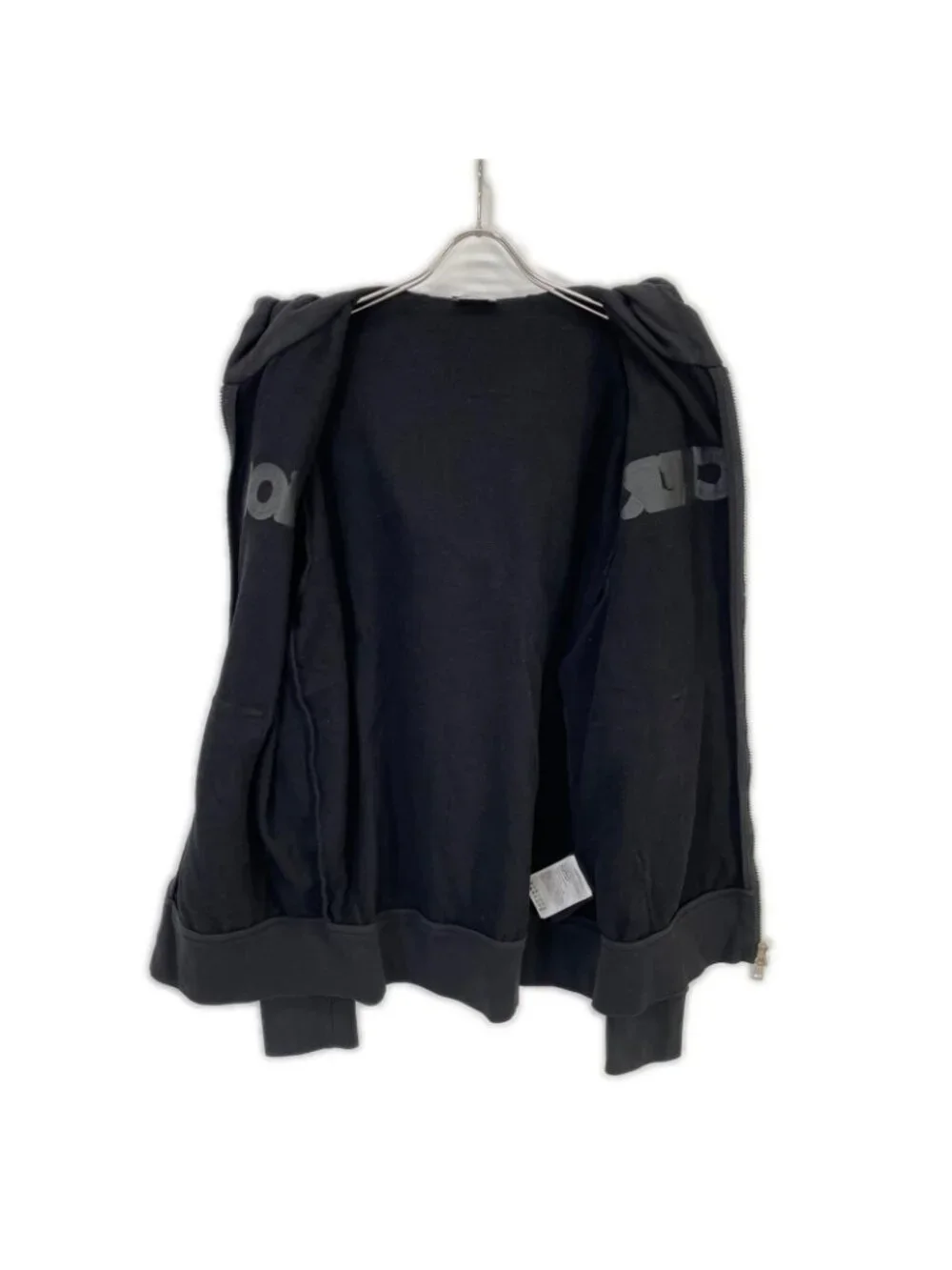 Moncler Black Felpa Con Cappuccio Hoodie XL